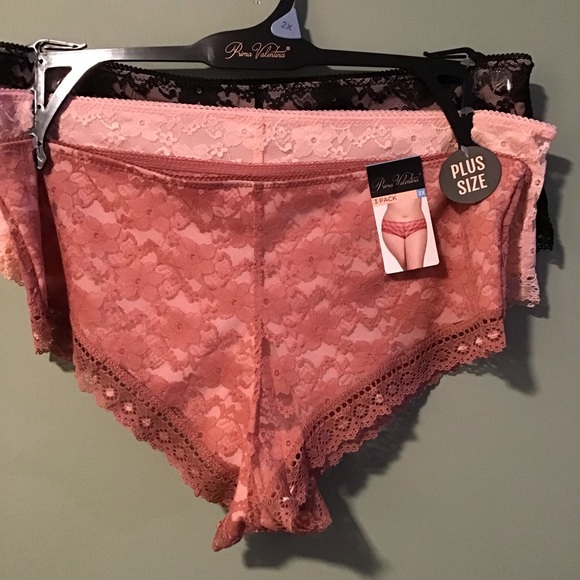 Prima Valentina Lace Underwear Briefs Style 848072X 3 Pack Plus Size 2X NWT - Picture 2 of 10